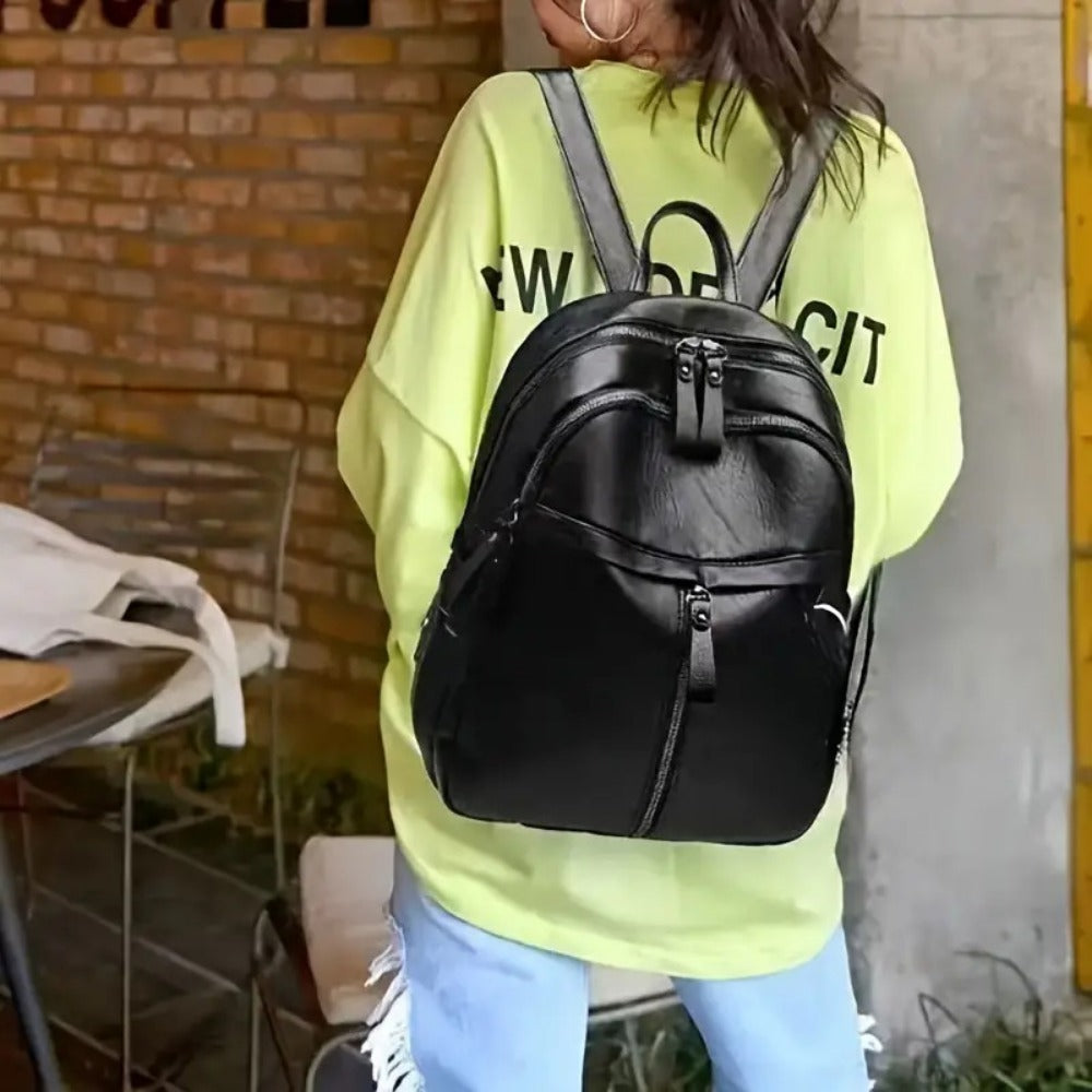 Backpack for Women – Polyester, Large Capacity, for Travel & Work – detail view 7