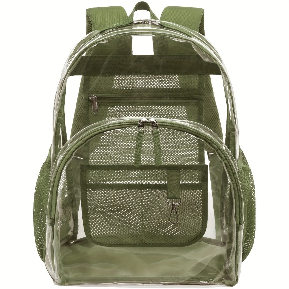 Backpack for Women – PVC, Clear, Transparent, for Travel & Work – detail view 9