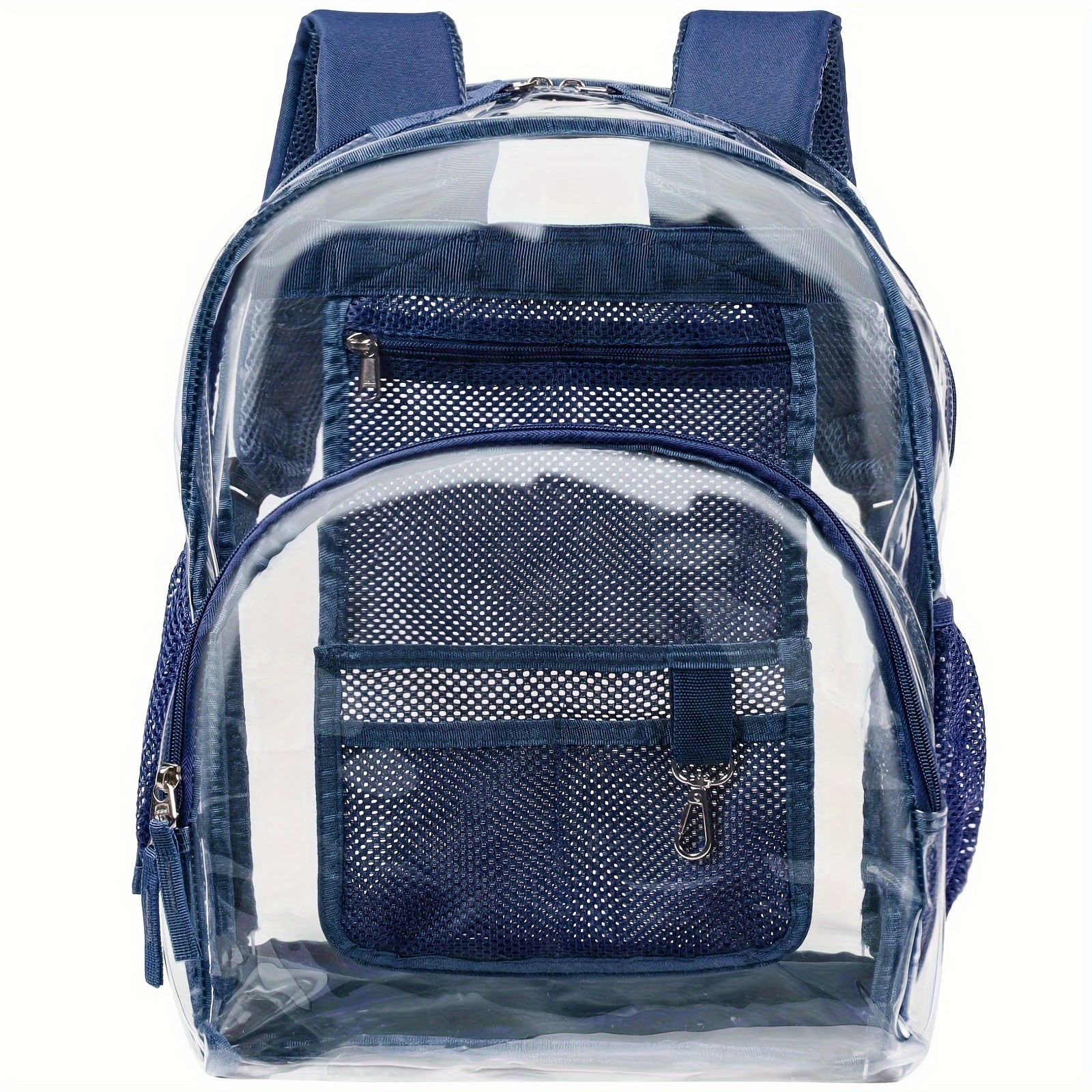Backpack for Women – PVC, Clear, Transparent, for Travel & Work – detail view 19