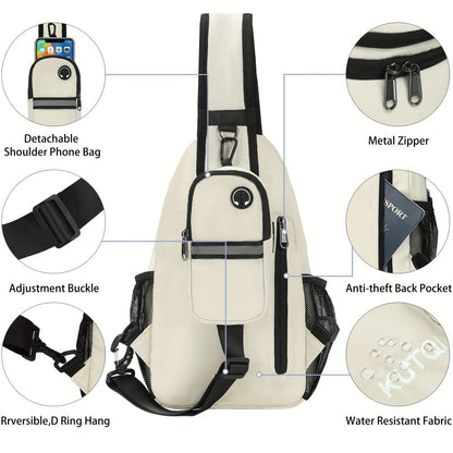 Sling Bag – Lightweight, for Travel – detail view 25