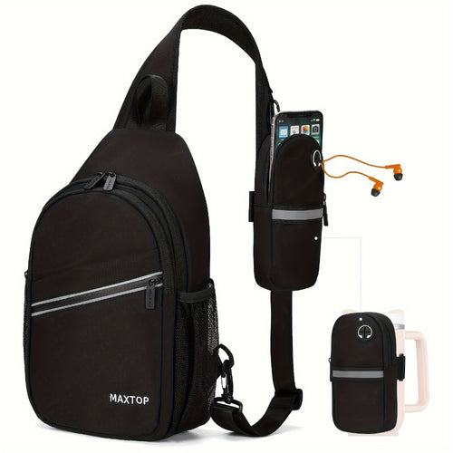 Sling Bag – Lightweight, for Travel – front view