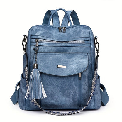 Backpack for Women – Vegan Leather, Convertible – detail view 6