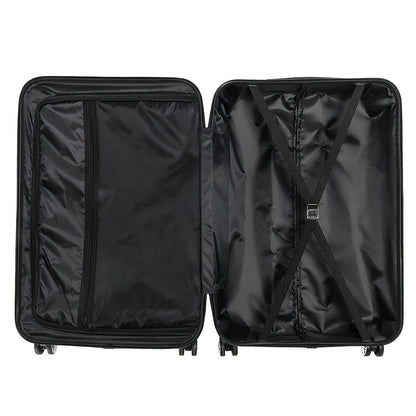 3pcs Luggage with Corner Protectors, 20/24/28-Inch, Durable Hard Shell, 360 Spinner Wheels, with TSA Lock, Multifunctional Large Capacity, Lightweight Travel Suitcase
