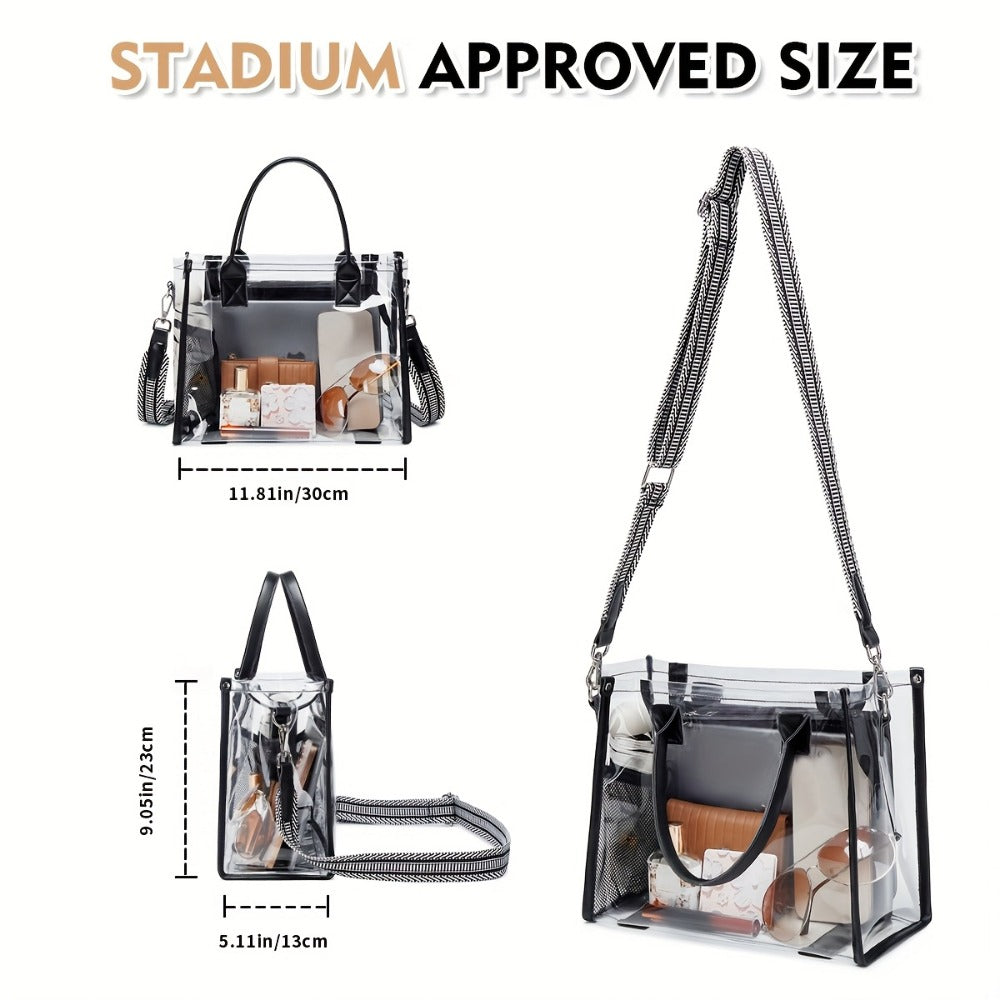 Crossbody Bag for Women – PVC, Clear, for Travel & Everyday Use | Bag Vero – detail view 5