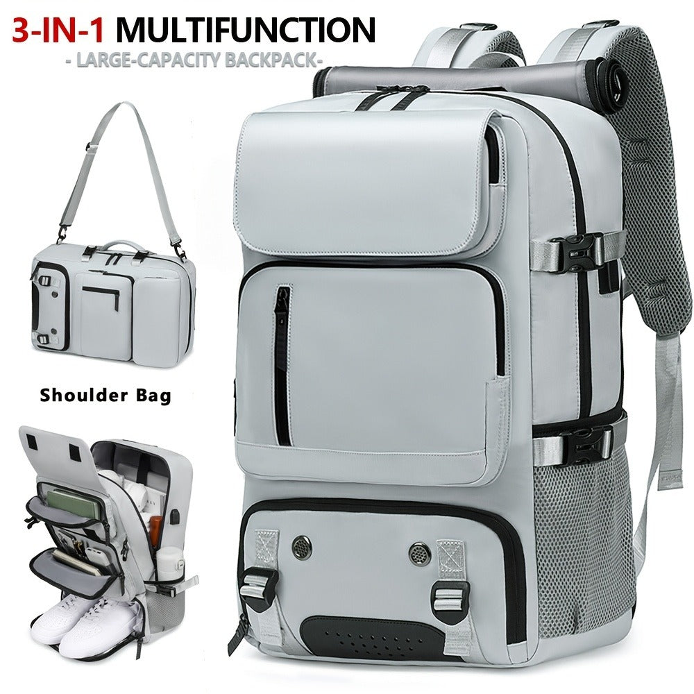 New Men'S Large-Capacity Outdoor Casual Backpack, A Multi-Functional Bag That Can Hold a 16-Inch Laptop, Lightweight, Durable And Versatile, Suitable for Camping, Mountain Climbing, Sports, Daily Commuting, Women'S Campus Backpack, Hiking Backpack
