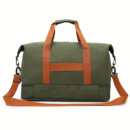 Spacious Tote Bag Designed for Travel And Fitness, Perfect for Both Short And for long Journeys. Versatile As a Casual Shoulder Or Crossbody Bag, It Makes an Excellent Gift for Friends
