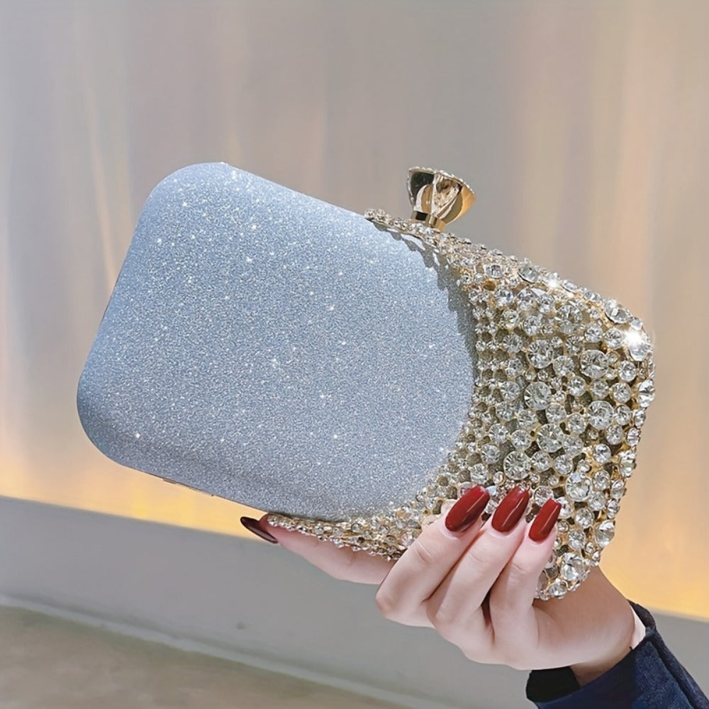 Women's Wallet – Rhinestone Sequin Evening Vintage Wedding | Bag Vero – detail view 8