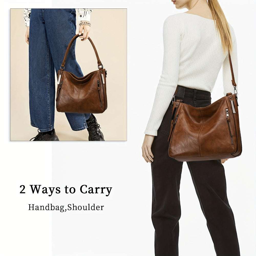 KL928 Purses For Women Shoulder Handbag Medium Hobo Bags Tote Bag With Removable & Adjustable Strap