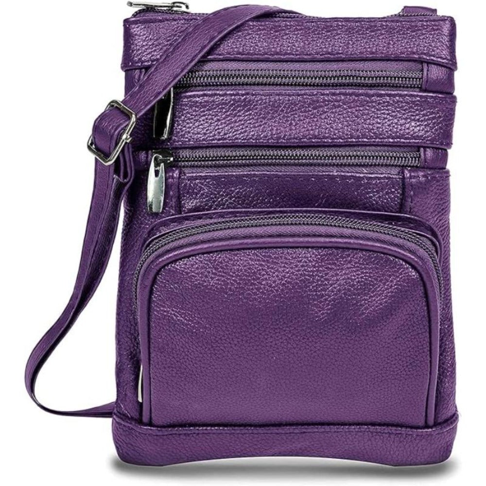 Women's Wallet – Genuine Leather, Multi Pocket, Adjustable Strap | Bag Vero – detail view 8
