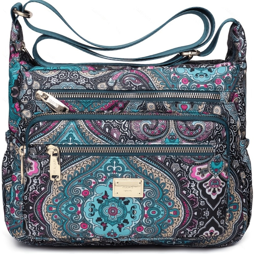 Women's Shoulder Bag Large Capacity Multi-Pocket Handbag Women's Cross-Back Tote Bag Top Handbag Handbag