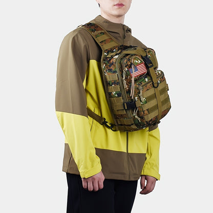 Men's fashion shoulder bag outdoor backpack