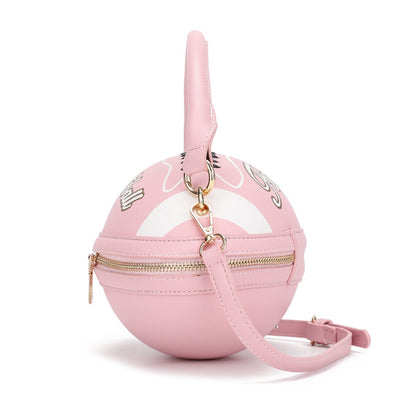 Fashion American Football Style Crossbody Bag for Women Shoulder Bags Rugby Style Purses Designer Ball Novelty Handbags