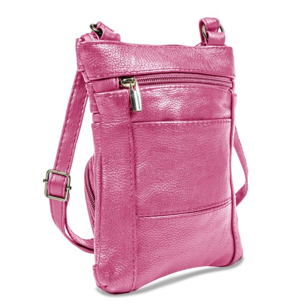 Women's Wallet – Genuine Leather, Multi Pocket, Adjustable Strap | Bag Vero – detail view 55