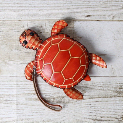Women's Wallet – Handcrafted Retro Turtle Coin In | Bag Vero – detail view 16