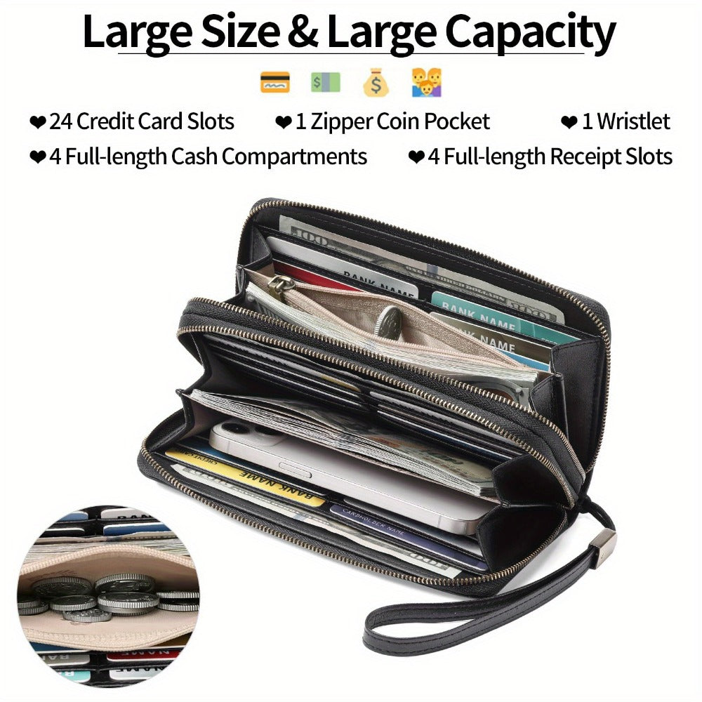 Women's Wallet – RFID Blocking, Large Capacity | Bag Vero – detail view 5