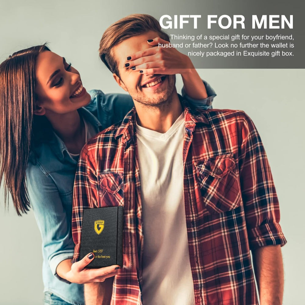 Men's Wallet – RFID Blocking, Slim Rfid Blocking Bifold Carbon | Bag Vero – detail view 13