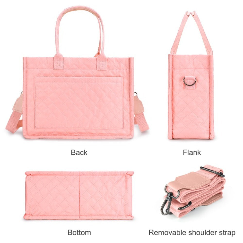 Laptop Bag – Nylon, Multi-Pocket, for Travel & Work | Bag Vero – detail view 6