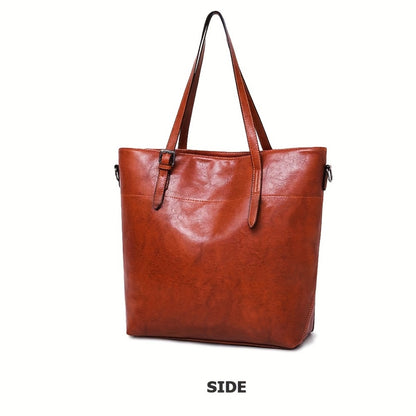 Women's Soft Handbag Set of 4 - Women Satchel Purses Tote Bag for Women Bucket Handbags