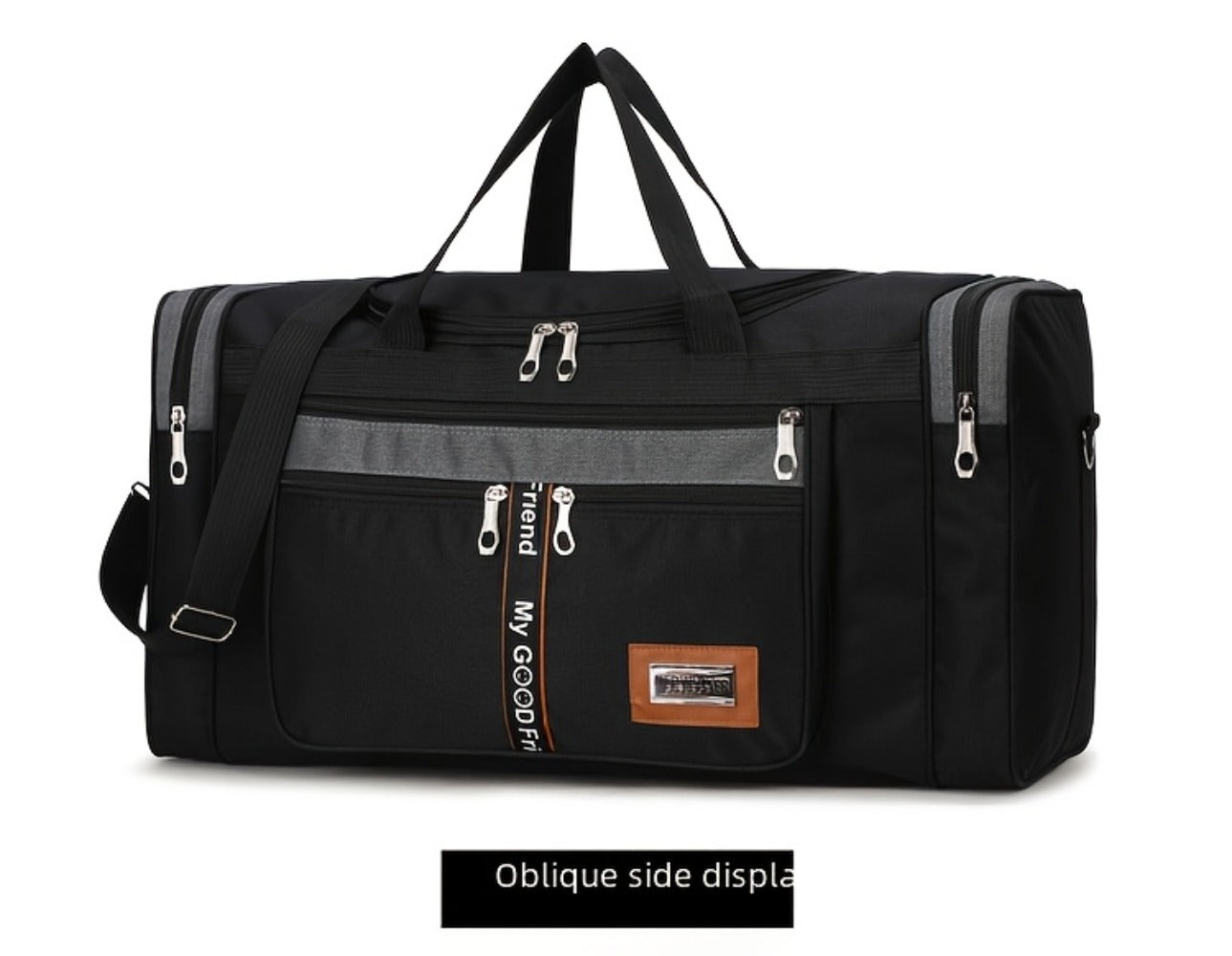 Large Capacity Foldable Portable Travel Bag Men's And Women's Long And Short Distance Travel Luggage Bag High Quality