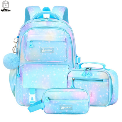 Laptop Backpack – 3-Piece, 15.6 Inch, Multi-Pocket, for School | Bag Vero – detail view 8
