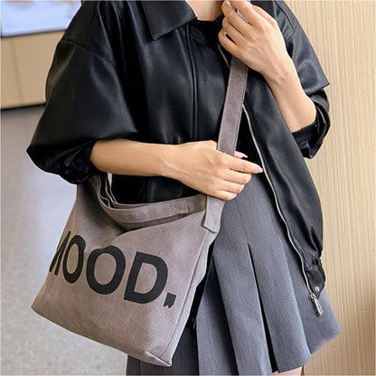 Crossbody Bag for Women – Canvas, Large Capacity, for School & Everyday Use | Bag Vero – detail view 7