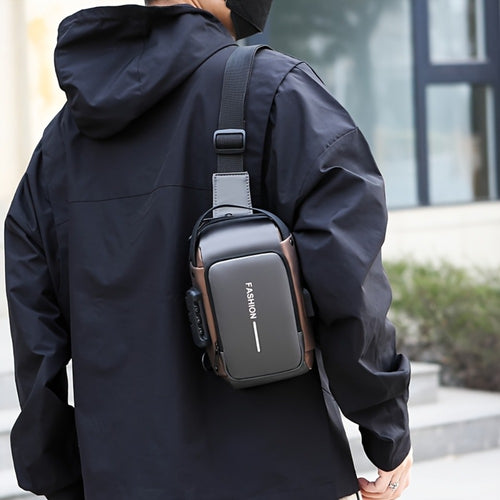 New Unisex Chest Bag - Fashionable Business Waist Bag, Suitable for Daily Commuting, Sports And Fitness, Lightweight And Large Capacity Multi Pocket Shoulder Bag, Perfect Valentine's Day Gift, Fitness Accessories, Modern Accessories