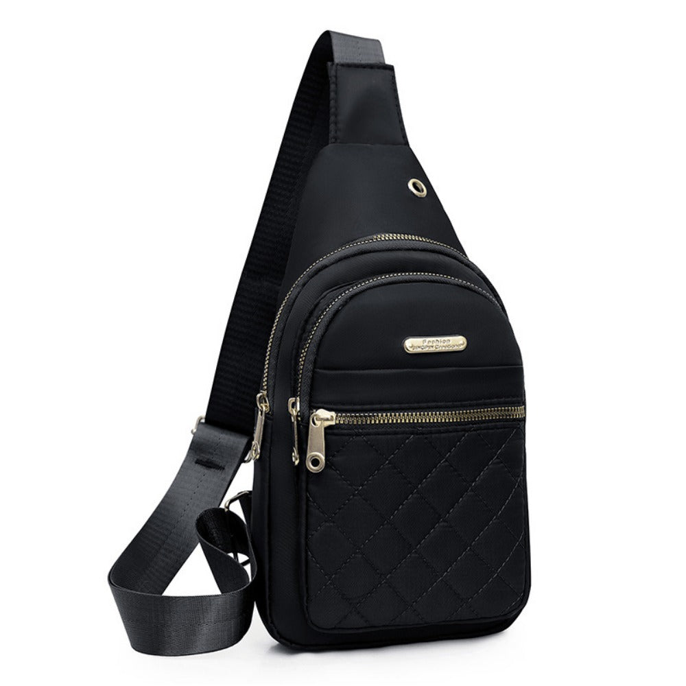 Sling Bag – Nylon, Multi-Pocket, Adjustable Strap, for Travel | Bag Vero – detail view 15