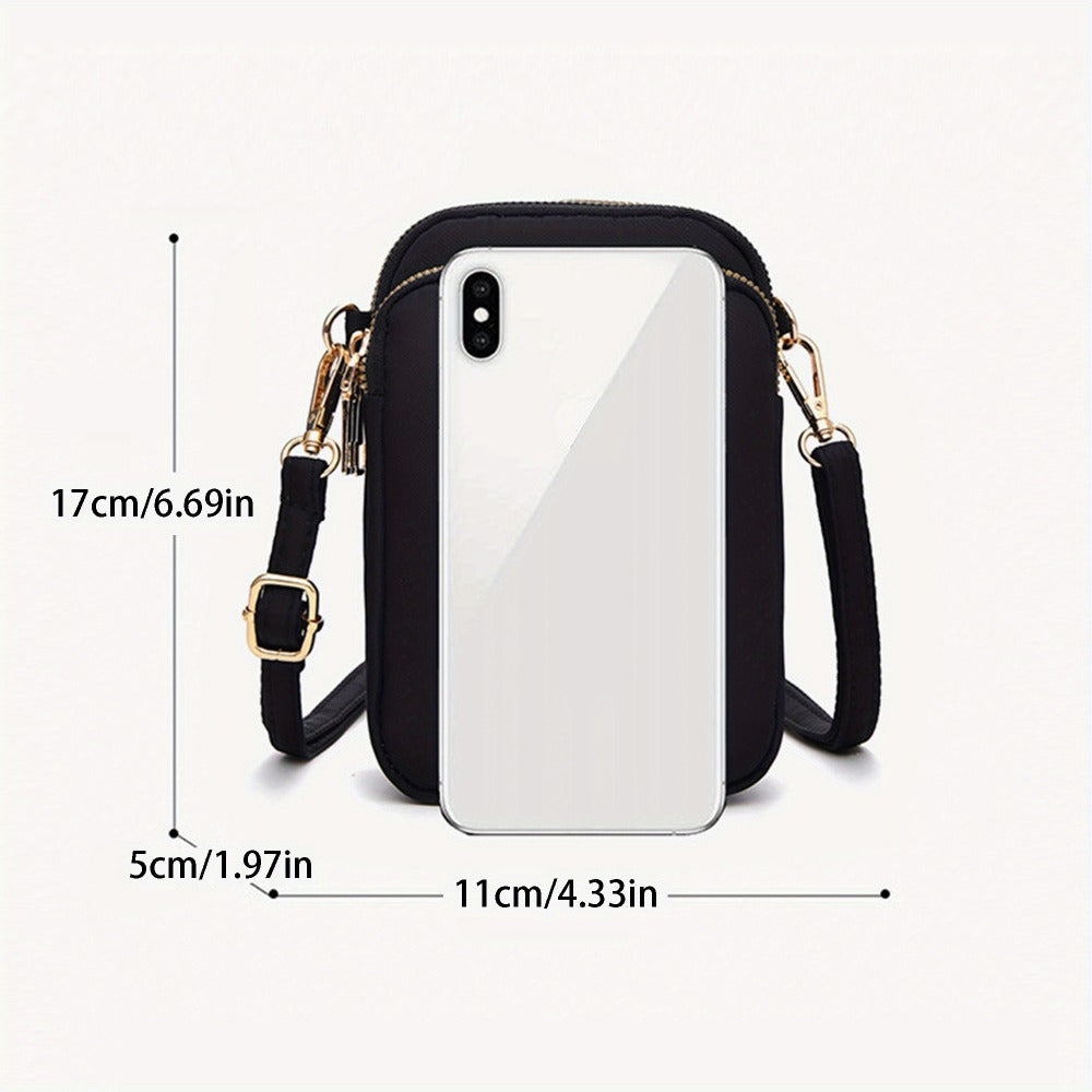 Crossbody Bag for Women – Nylon, Compact, Adjustable Strap, Lightweight | Bag Vero – detail view 10
