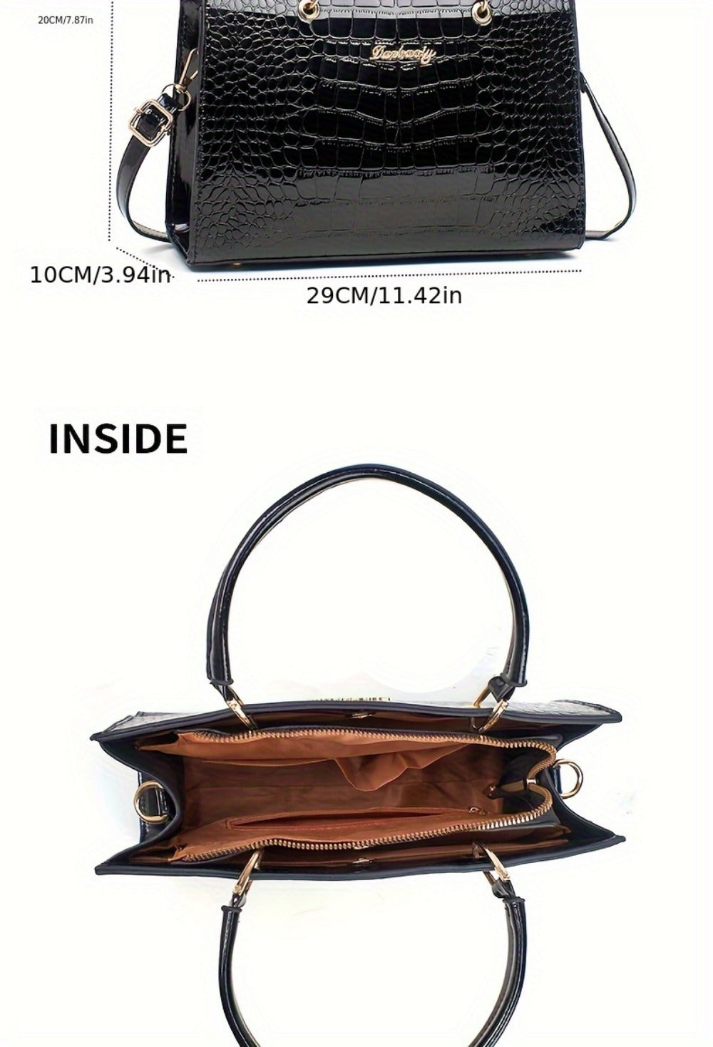 Crossbody Bag for Women – 7 Colors, for Work & Everyday Use | Bag Vero – detail view 20