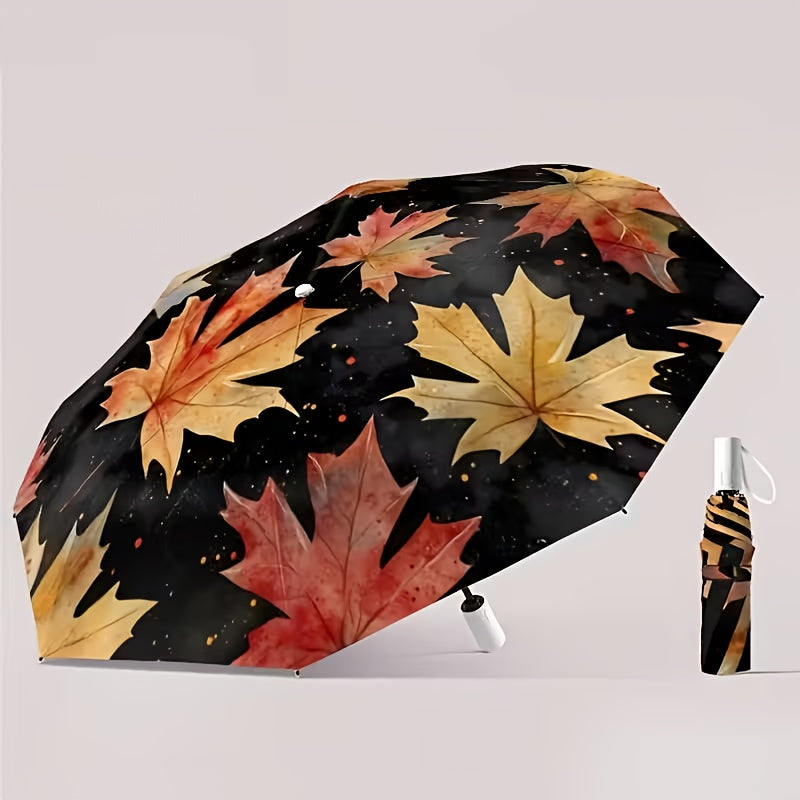 This New Folding Umbrella Features A Large Soccer Ball Print. It'S An Essential Umbrella For Soccer Enthusiasts, Portable, And Suitable For All Seasons. It'S A Casual Outdoor Accessory And A Must-have For The Home.
