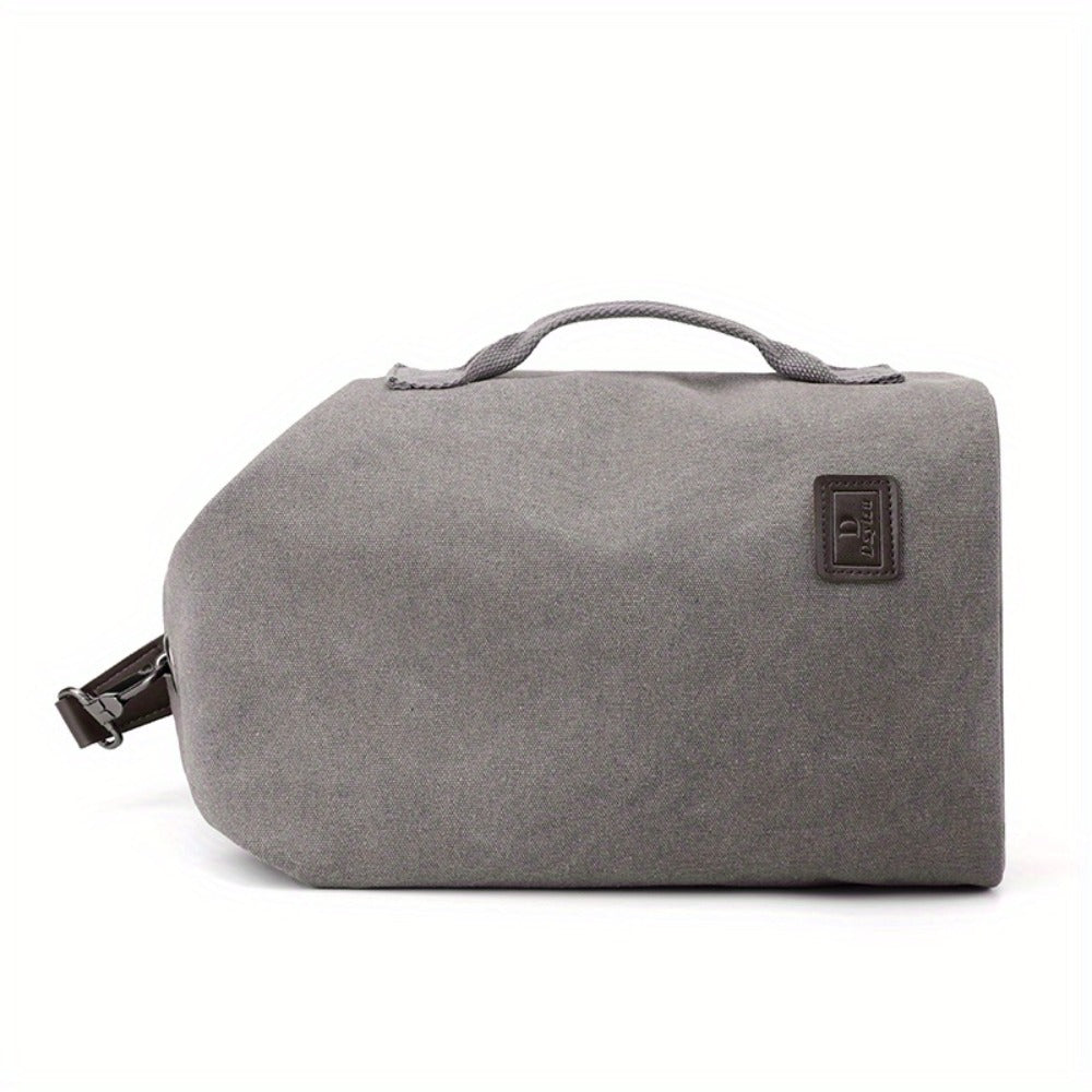 Canvas Shoulder Bag Handheld Fashion Men'S Shoulder Bag Motorcycle Bag Large Capacity Quality Men'S Bag Local Shipping 48 Hours Shipping