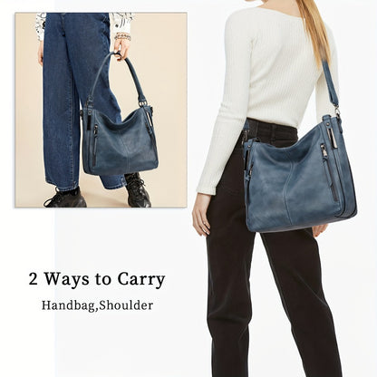KL928 Purses For Women Shoulder Handbag Medium Hobo Bags Tote Bag With Removable & Adjustable Strap
