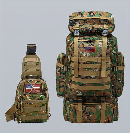 Travel Backpack – 80L, 80l Tactical Molle System Multi | Bag Vero – detail view 50