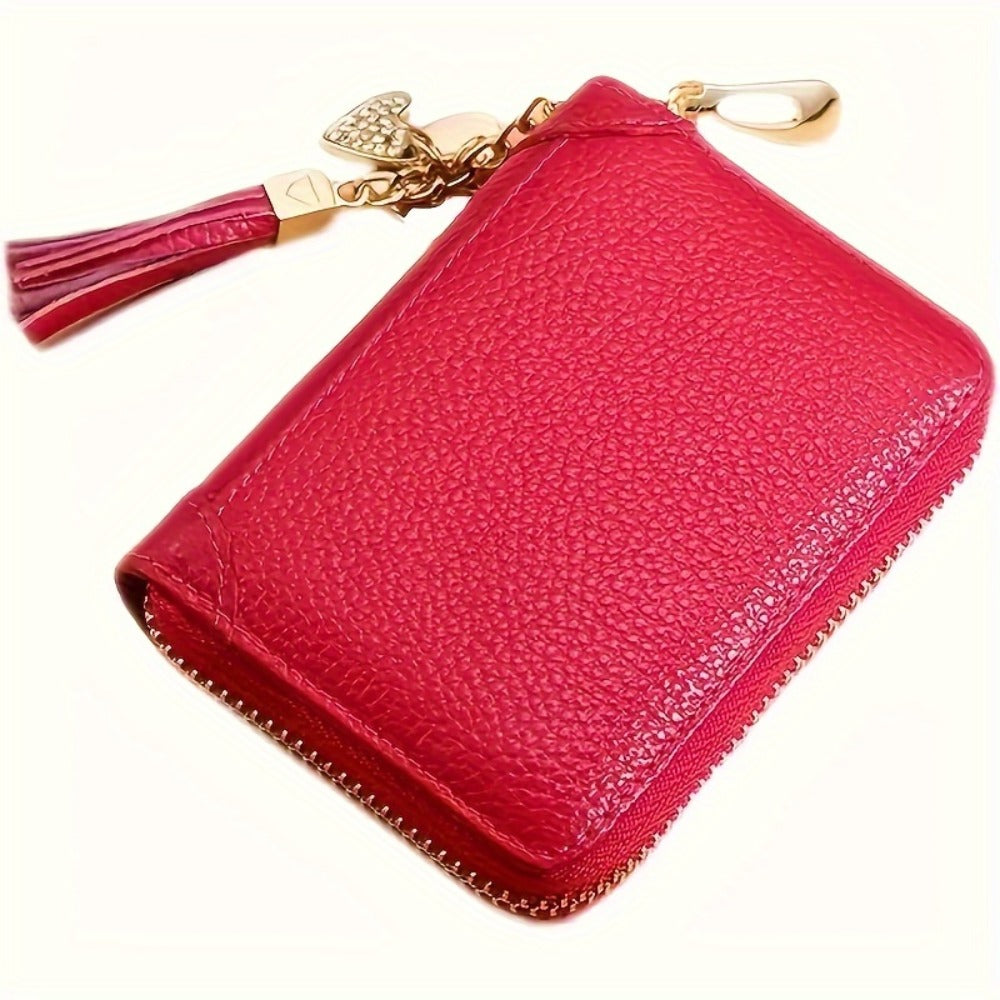 RFID Blocking Credit Card Holder Wallets For Men Women Money Case Coin Purse Credit Card Holder Wallet Zip Card Case