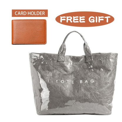 Tote Bag for Women – 9 Colors, PVC, for Travel & Work | Bag Vero – detail view 10