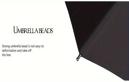 Reinforced Windproof Umbrella, Sturdy And Durable Sunshade Umbrella, Suitable For Both Men And Women