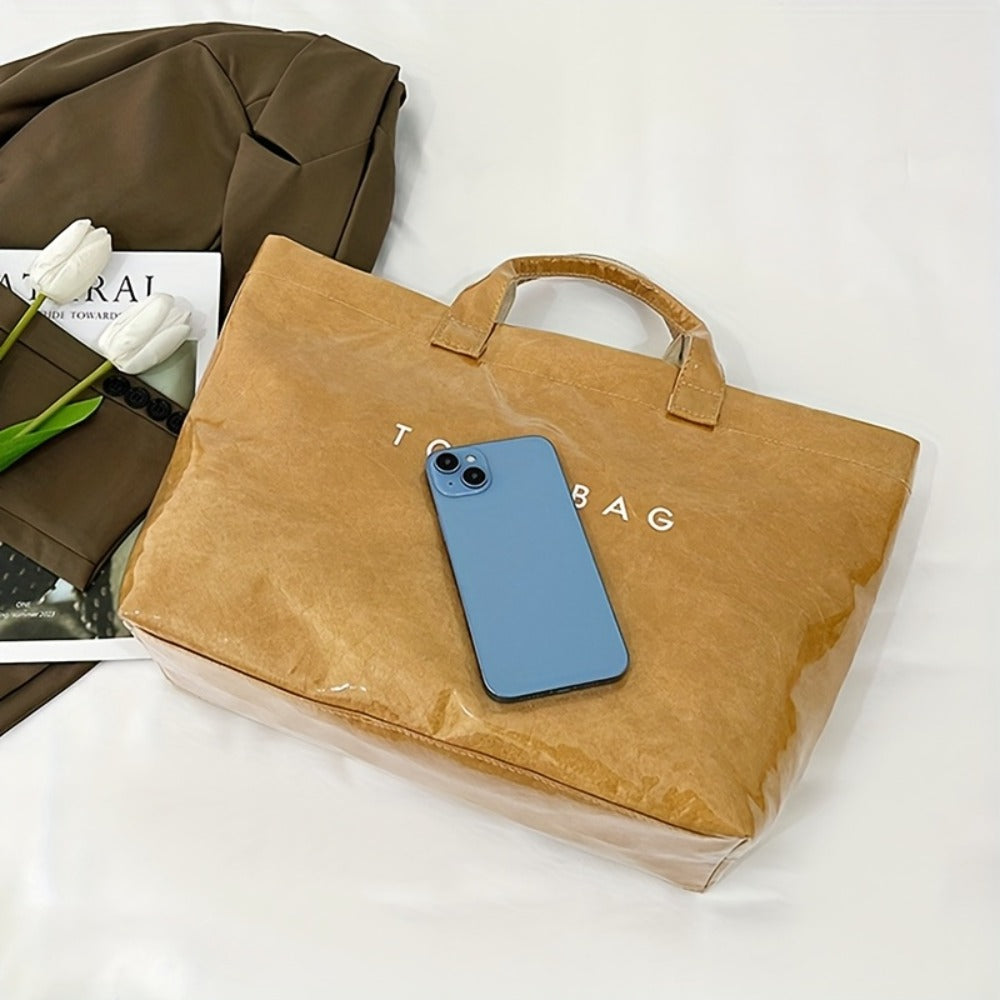 Women's Handbag with Detachable Strap & Tape Closure - / Handheld Shopping Bag Suitable for Travel, Books, Cosmetics - Elegant Tote with, Yiwu-Made for Everyday Use & Special Events