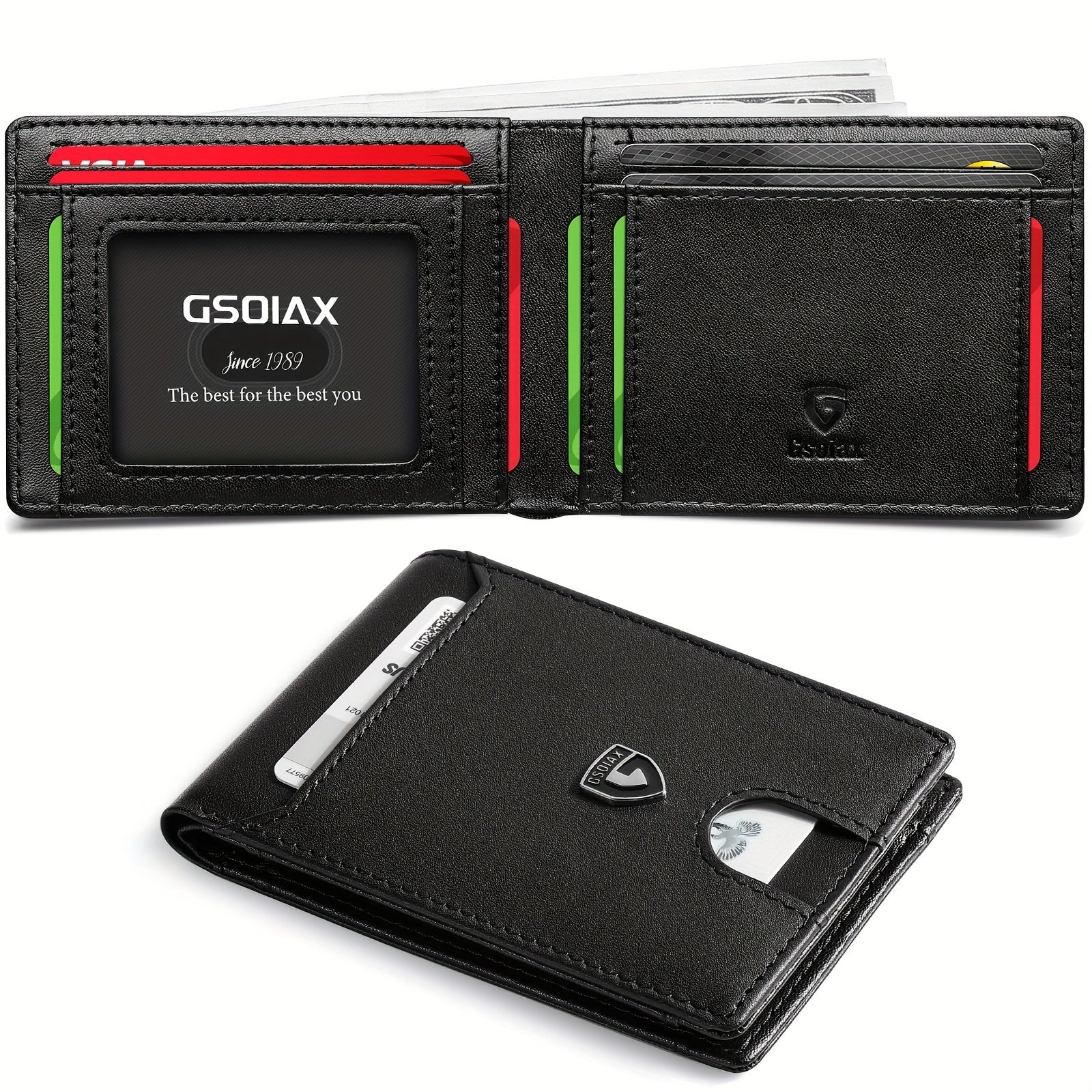 Men's Wallet – 16 Colors, RFID Blocking | Bag Vero – detail view 36