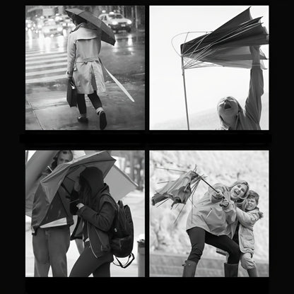 12 Bone Windproof And Folding Umbrella for Both Men And Women, Rain Gift Umbrella, Elegant Design, Comfortable Grip, Spring And Summer Selection, Beach, Vacation, Sun Umbrella, Suitable for Daily Commuting And Outdoor Activities