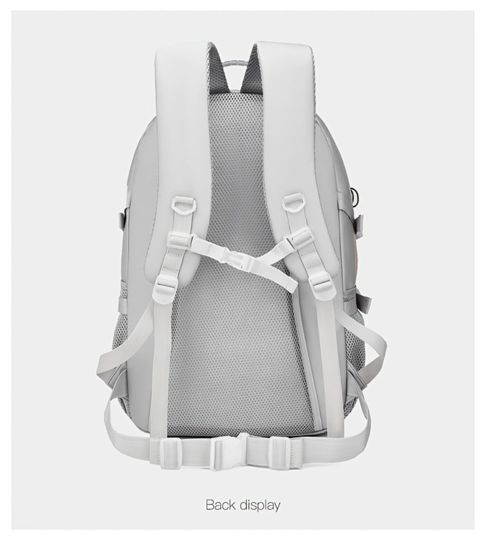 Large Capacity Backpack with Separate Shoe Compartment - Durable, Easy-to-Clean, Multiple Compartments for Business Trips, Daily Use & Outdoor Travel - Holiday Gift, Adjustable Strap, Lightweight, Laptop Compartment, Travel Gear