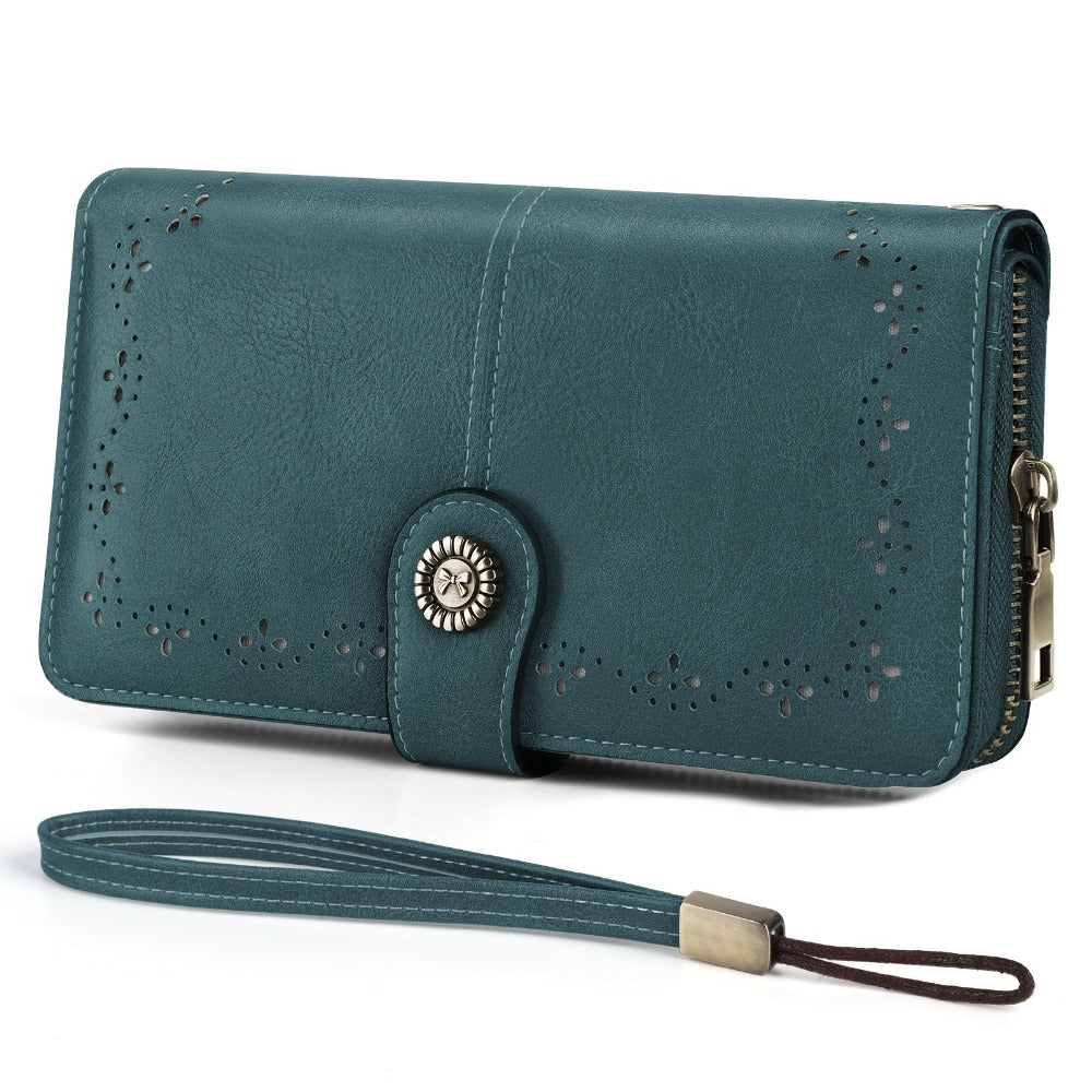 Women's Wallet – Large Capacity, Rfid Wristlet Bowknot Badge Large | Bag Vero – detail view 16