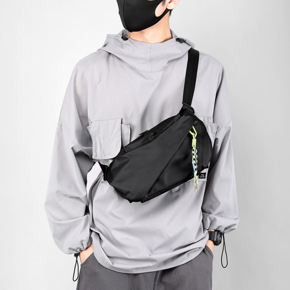 Men's Crossbody Bag – Nylon, Large Capacity, for Everyday Use | Bag Vero – detail view 10