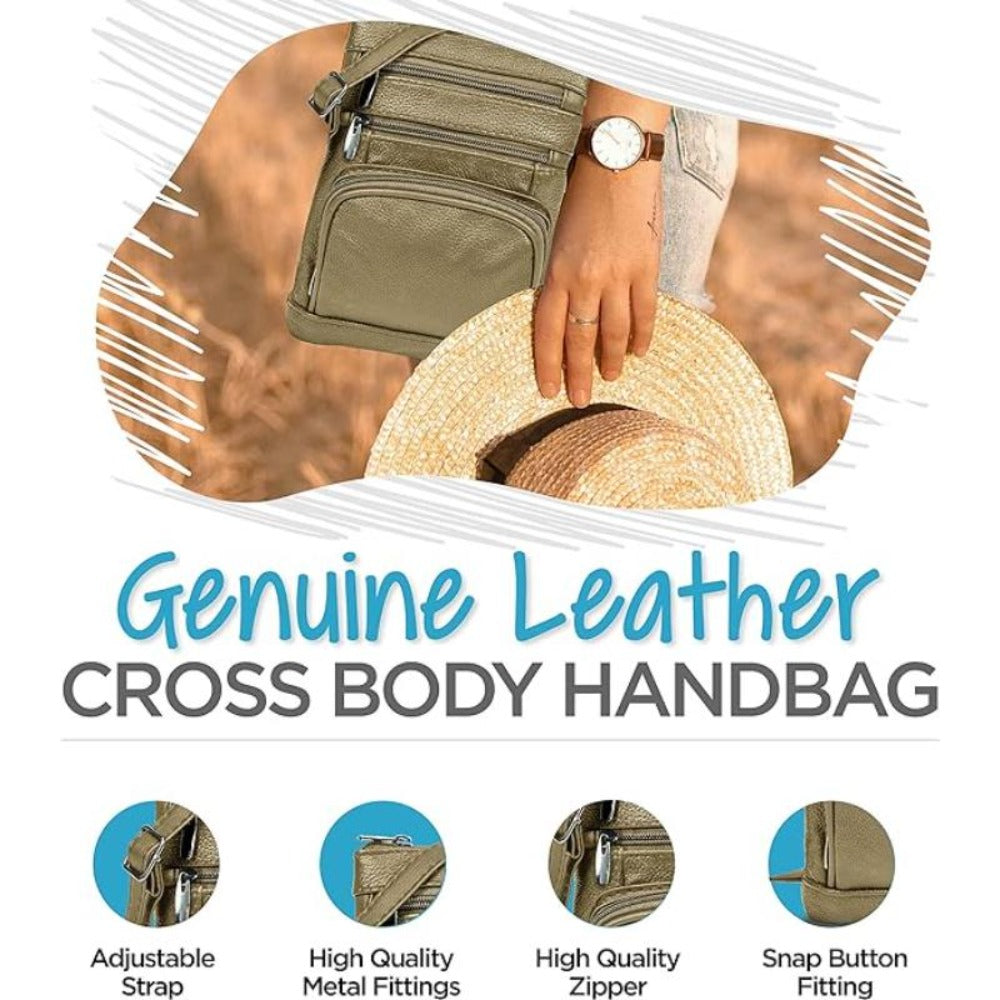 Women's Wallet – Genuine Leather, Multi Pocket, Adjustable Strap | Bag Vero – detail view 23