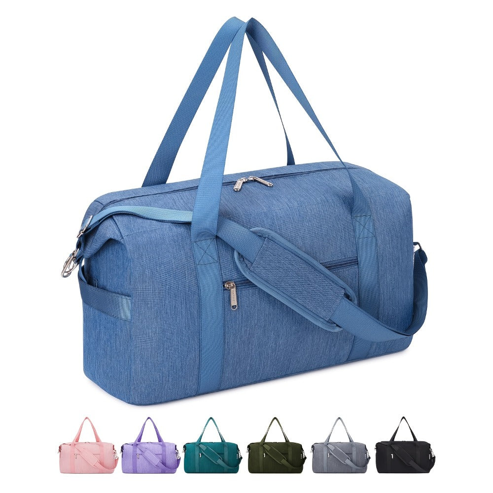 5.28gal Foldable Travel Luggage Bag Duffel Bag Under-Seat Travel Bag, Carry Bag, Hand Luggage, Overnight Bag for Men And Women for Gym, Weekend Trips, Daily Commute