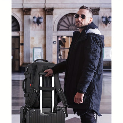 Airline Approved Carry On Backpack With Shoe & 17IN Laptop Compartment - Unisex Travel Backpack For Men & Women, Weekender Bag For Gym, College, Sport - Mochila De Viaje
