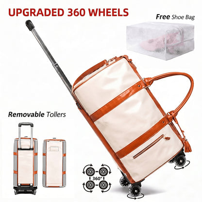 Carry On Luggage – for Travel, In Rolling Garment Suitcase Detachable | Bag Vero – detail view 4