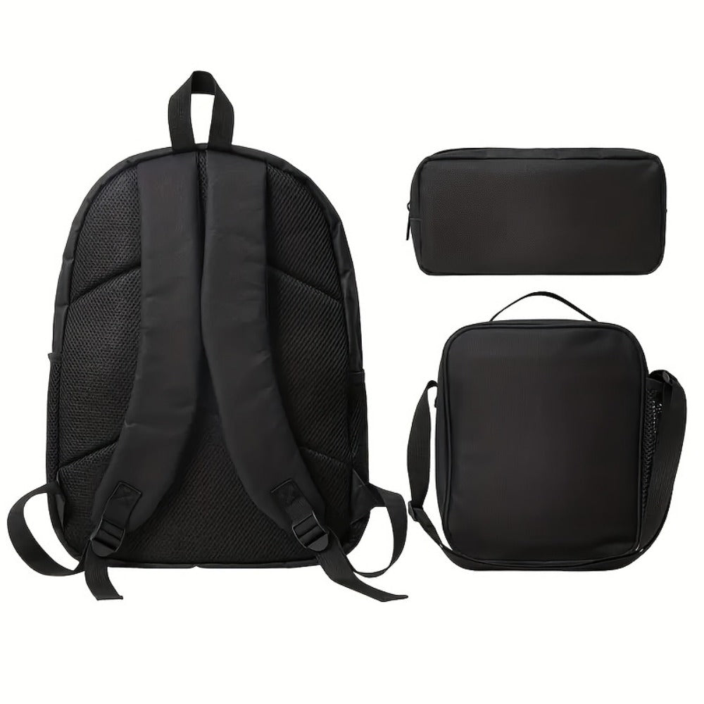 Backpack for Women – 2-Piece, Polyester, Large Capacity, for School | Bag Vero – detail view 2