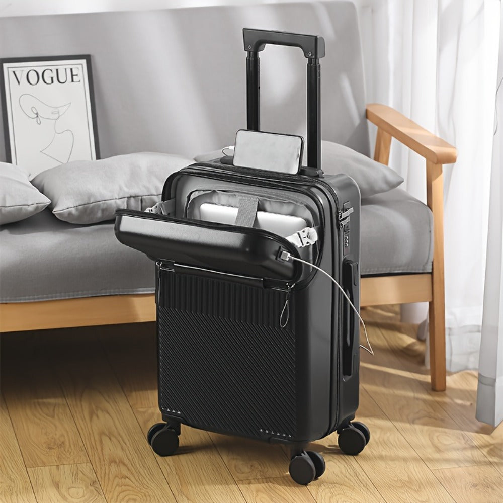 All-purpose Luggage Is A Must-have for Travel. 20-inch Luggage Is Available with USB