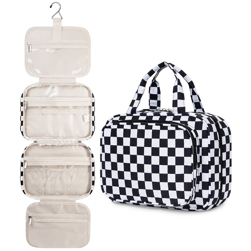 Hanging Toiletry Bag Travel Kit for Men And Women Travel Cosmetic Organizer with More Interior Pockets