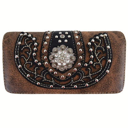 Women's Wallet – Berry Conchos Cowgirl Concealed Carry | Bag Vero – detail view 7